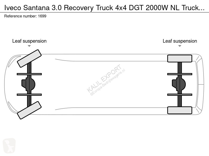 Véhicule utilitaire Iveco 3.0 Recovery Truck...