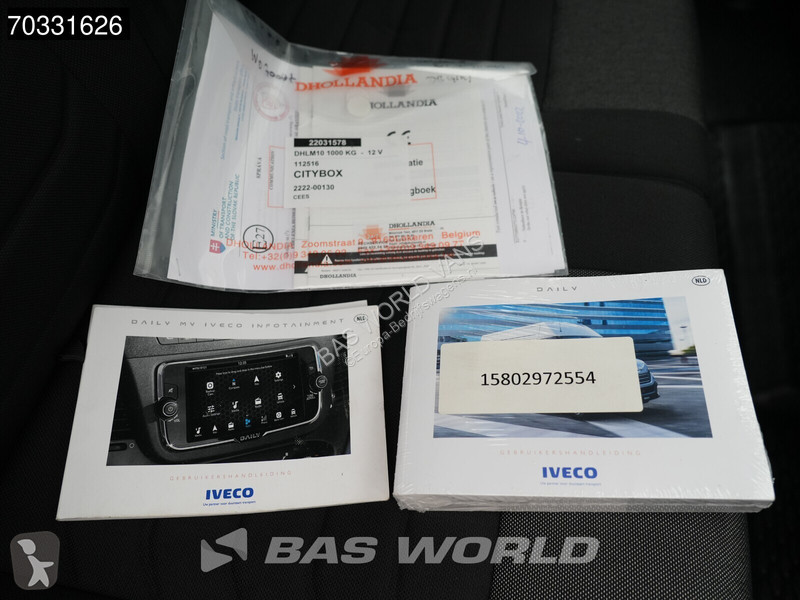 عربة نفعية Iveco 40C16 3.0L Automaat XL 1000 KG...