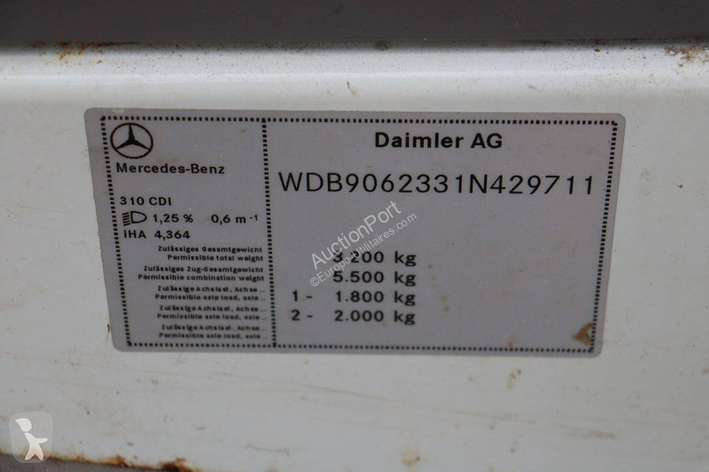Furgoneta Mercedes  310CDI