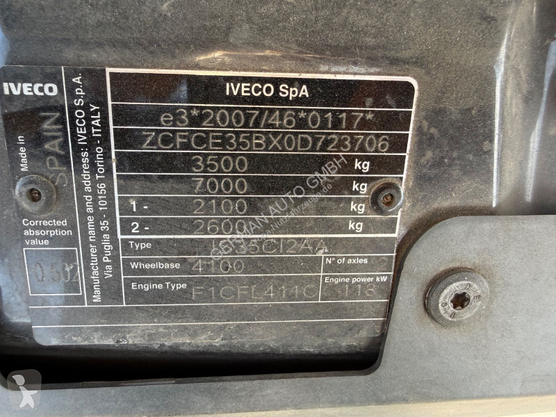 Užitkové vozidlo Iveco 35C16