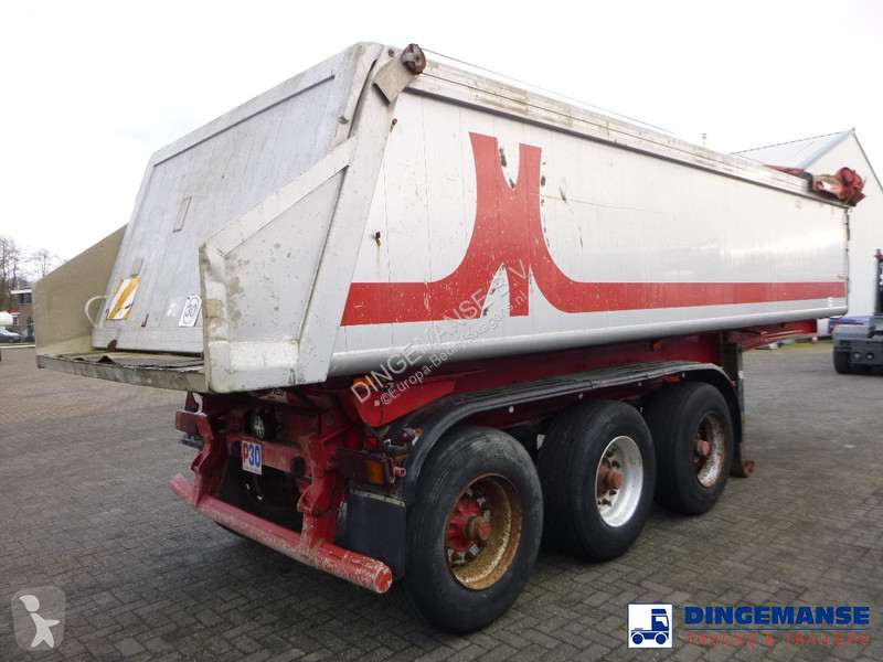 Bedrijfswagen Tipper trailer alu 21 m3 +...