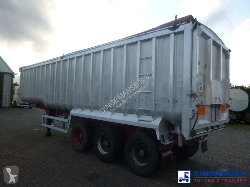 عربة نفعية Tipper trailer alu 53.6 m3 +...