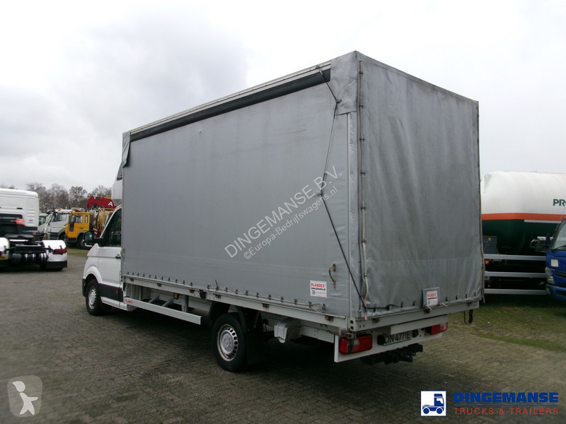 Furgoneta Volkswagen 4x2 curtain side van Euro 6