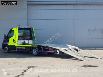 Iveco Daily 35C12 Autotransporter Automaat Luchtvering Dubbellucht 3,5t Trekhaak Cruise Lier Euro6 Cartransporter Oprijwagen Towbar Cruise c