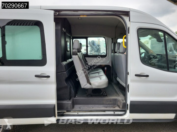 Ford Transit 130pk Dubbel Cabine L3H2 Trekhaak Navi Airco Parkeersensoren APK 04-2026 Euro6 DC Doka Mixto 11m3 A/C Double cabin Towbar