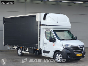 Renault Master Schuifzeilen RED-edition LED Airco Cruise Standkachel Euro6 Zeilen Zeil Curtainsides Zeilenwagen Plane Bakwagen Koffer 25m3 A/C 165PK