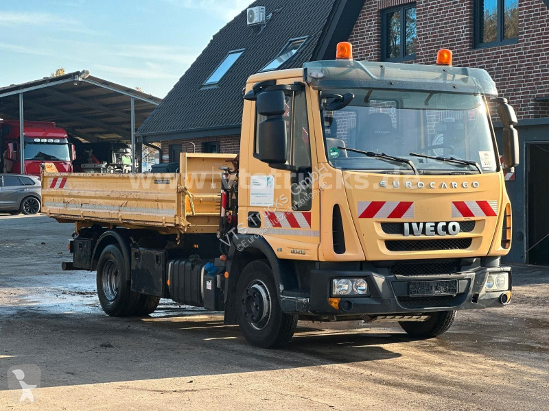 شاحنة Iveco EuroCargo 80E19 HMF Ladekran...