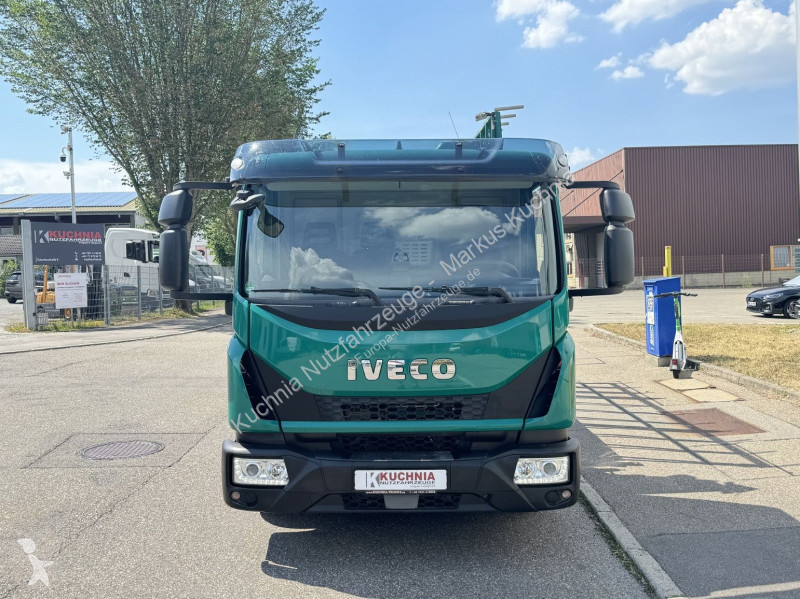 شاحنة Iveco 75-21 HEGLA-Glastransport Kran Funk E6