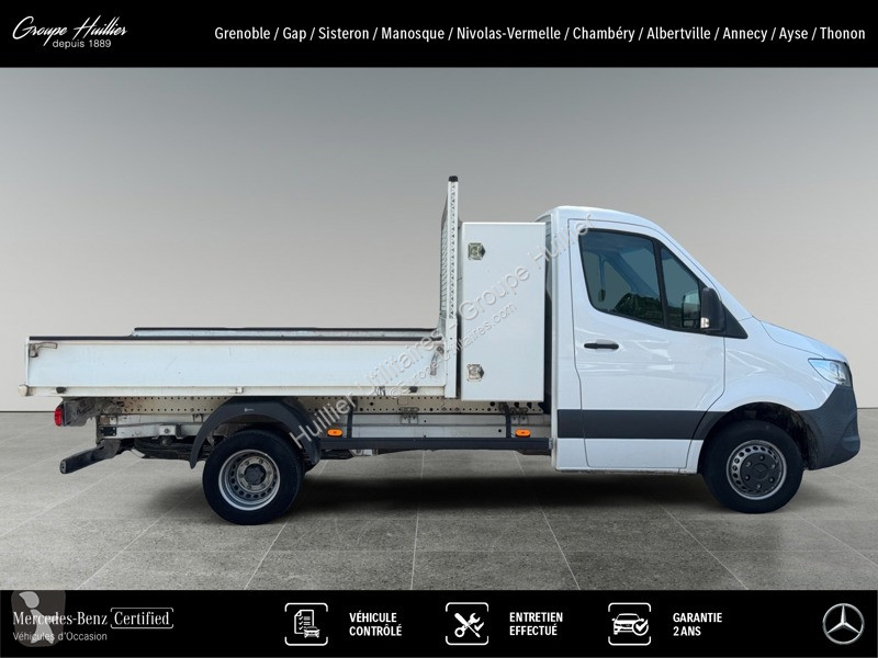 Véhicule utilitaire Mercedes 514 CDI 37 benne...