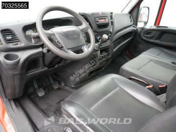 Iveco Daily 35C12 Kipper met Kist Dubbellucht 3,5t Trekhaak Airco Cruise Euro6 Tipper Benne Kieper Airco Trekhaak Cruise control