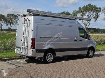Mercedes Sprinter 319 L2H2 V6 3.5T-AHG LED Mbux10 360Camera Distronic Bumpers-Kleur Lm-Velgen!