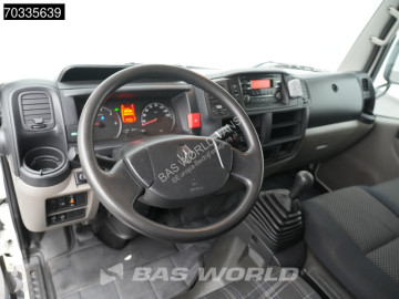 Renault Maxity 130PK Laadklep Bakwagen Zijdeuren Dubbellucht Airco Euro6 Meubelbak Koffer Möbelkoffer LBW Airco
