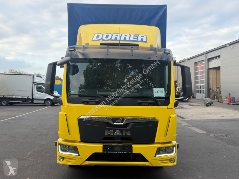 Camion remorque MAN TGL 8.220 + Humbaur HT,...
