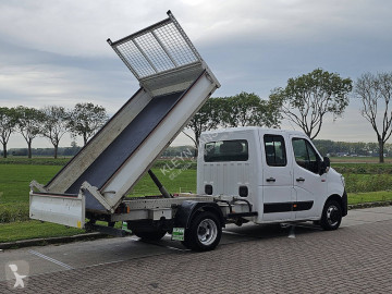 Renault Master 2.3 Dubbele Cabine Kipper Kist Dubbellucht Airco 3.5T-Trekhaak Euro6 145Pk!