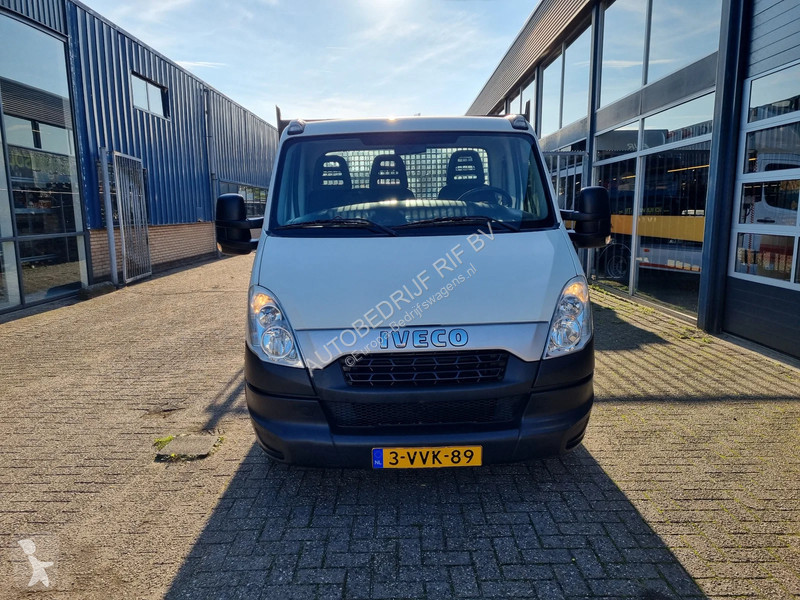 Iveco 35C13 Open laadbak Kraan 850kg Maxilift...