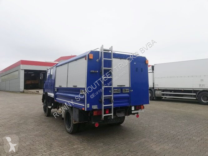 Camion Mercedes plateau 917 AF 4x4 Doka AF 4x4 Doka Standheizung 4x4 ...