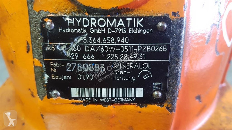 Samochód dostawczy Hydromatik A6VM160DA/60W -...