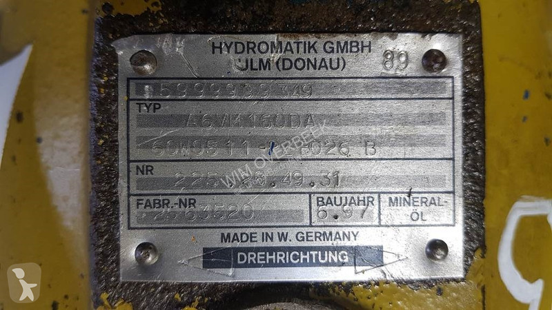 Nyttofordon Hydromatik A6VM160DA/60W - Schaeff...