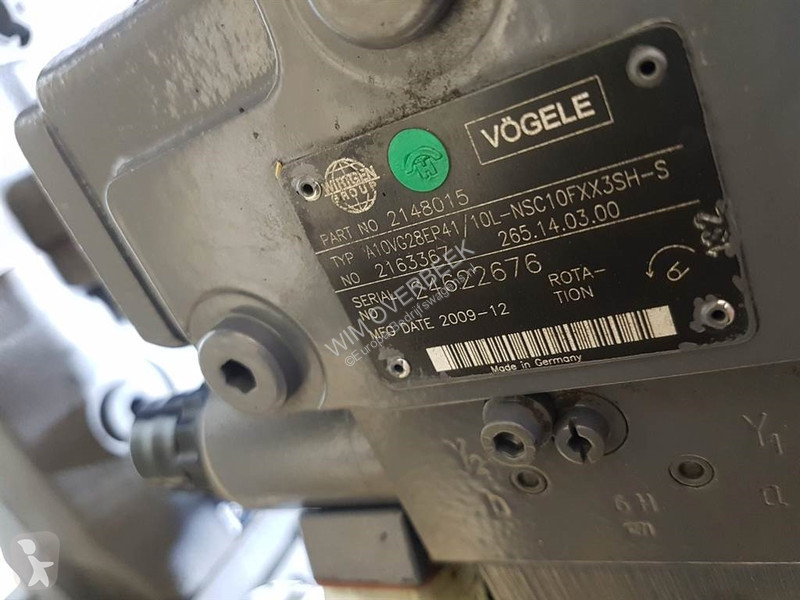 A10VG28EP41/10L - Vögele - 2148015 - Drive pump...