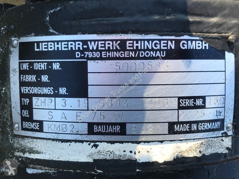 Nyttofordon Liebherr ROTATION ENGINE ZHP 3.19