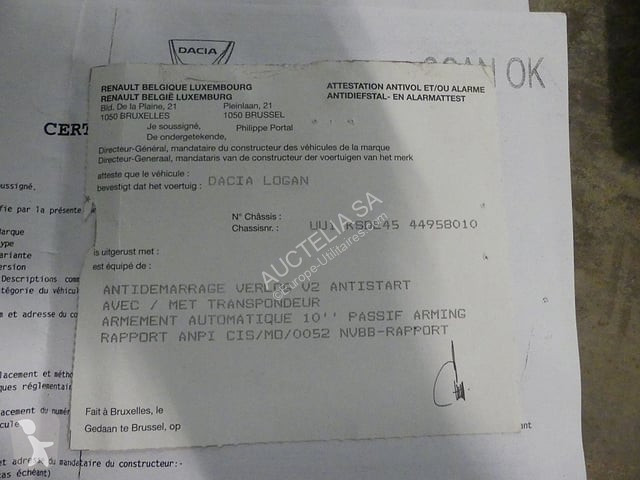 Bedrijfswagen Dacia Break SD