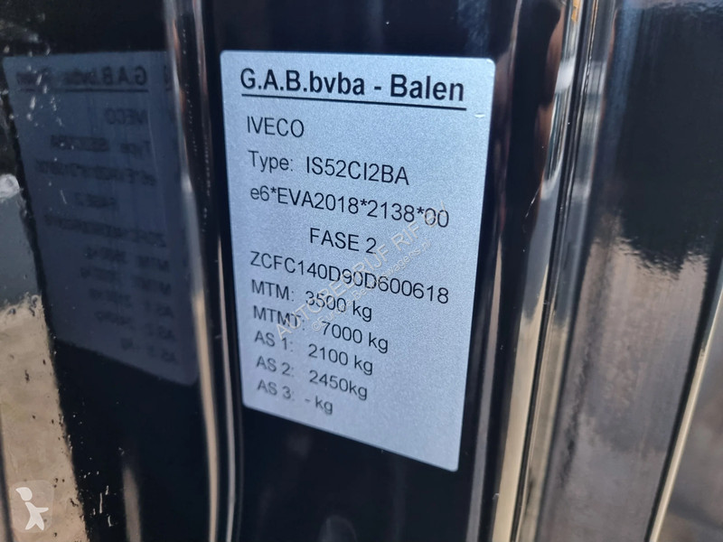 Užitkové vozidlo Iveco 40C18/ 3.0D Kipper/ Hoge...