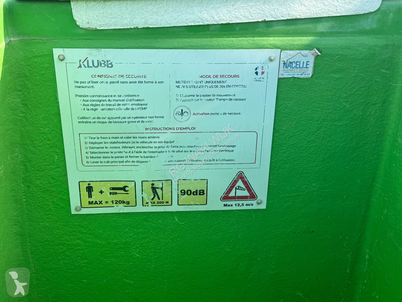 Véhicule utilitaire Renault Hoogwerker Klubb (...