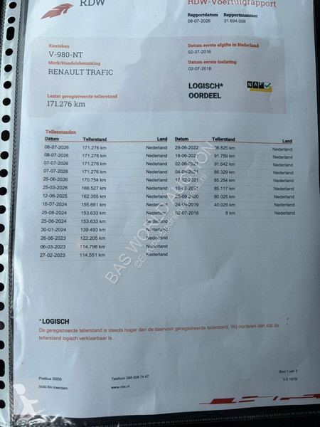 Haszongépjármű Renault 95pk