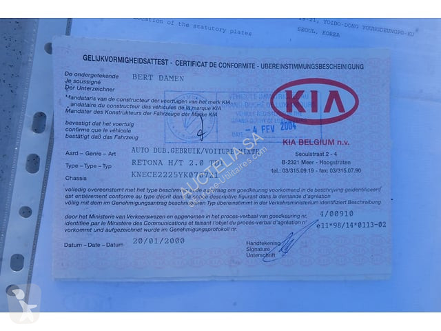 KIA Retona van