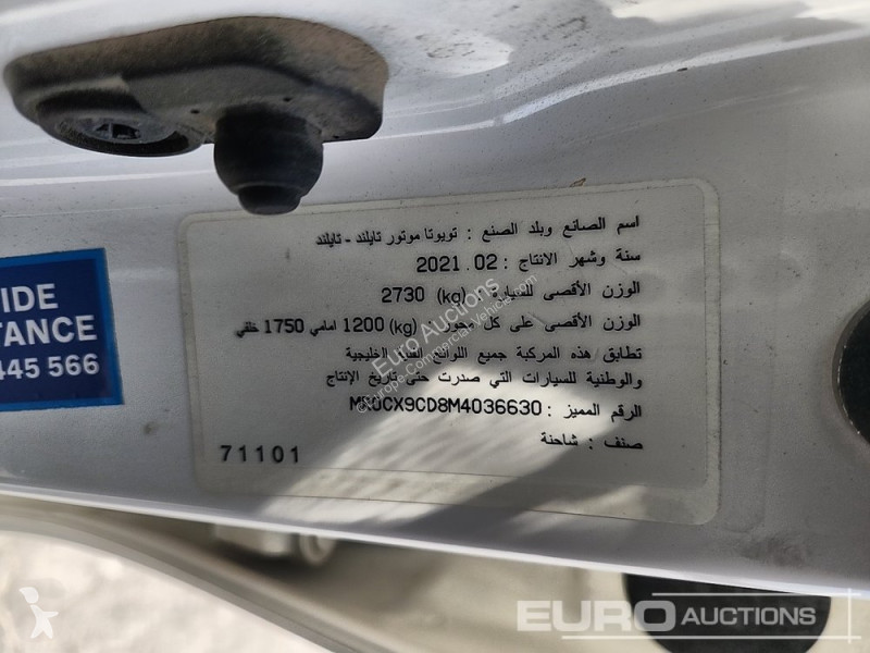 Véhicule utilitaire Toyota Hilux