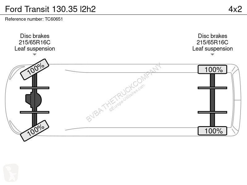 عربة نفعية Ford 130.35 L2H2 - AUTOMATIC GEARBOX...