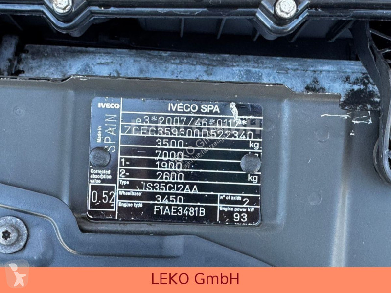 عربة نفعية Iveco 35C13 Mit Carrier Xr 350