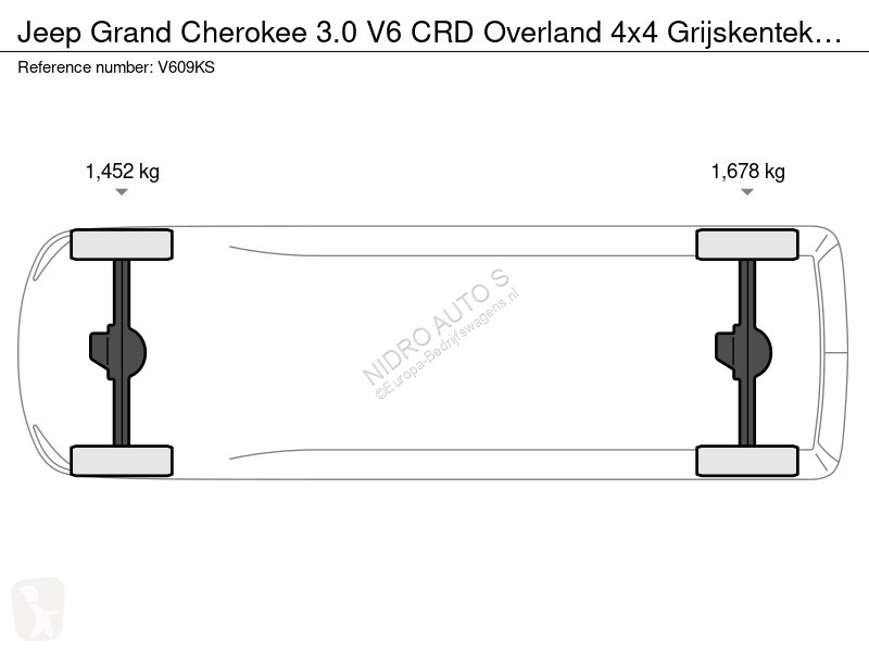 عربة نفعية Jeep 3.0 V6 CRD Overland 4x4...