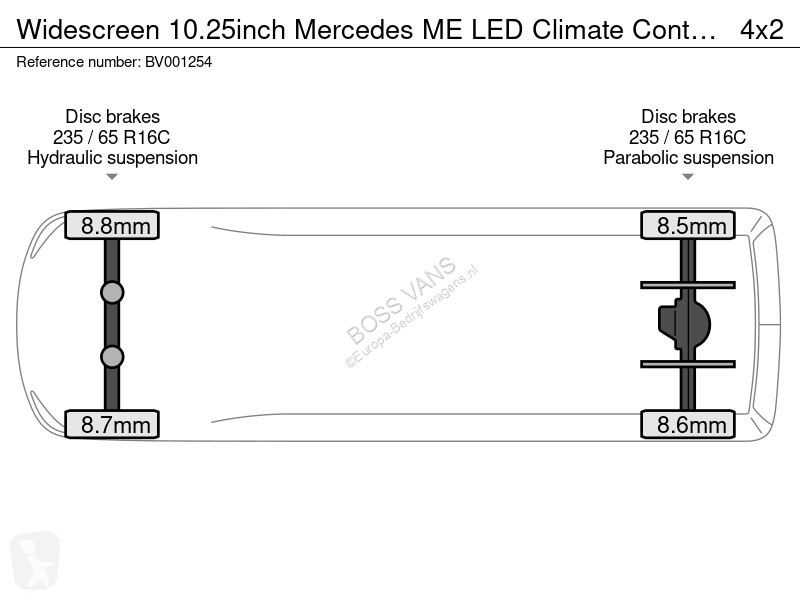 Véhicule utilitaire Mercedes 317 1.9 CDI