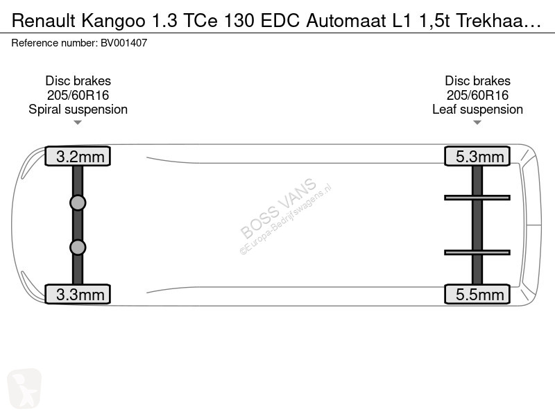 Furgoneta Renault 1.3 TCe 130 EDC Automaat L1...