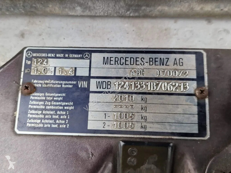 Furgoneta Mercedes 300D Turbo - Top condition -...