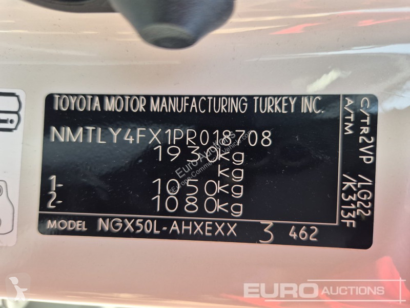 Furgoneta Toyota CHR
