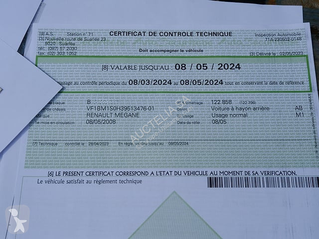 Bedrijfswagen Renault Mégane