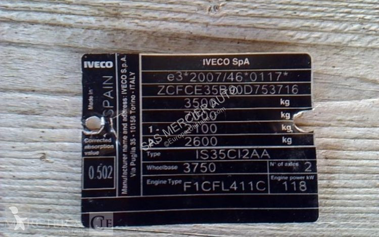 Haszongépjármű Iveco n/c