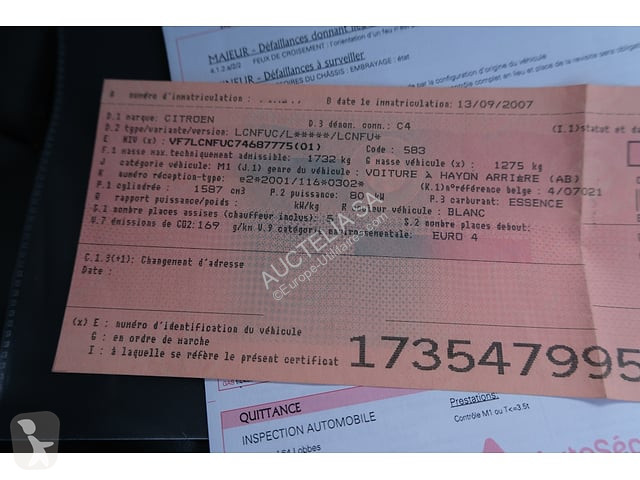 Furgoneta Citroën C4
