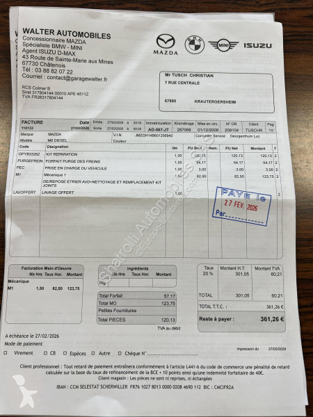 Samochód dostawczy Mazda II 2.2 MZR-CD 163ch...