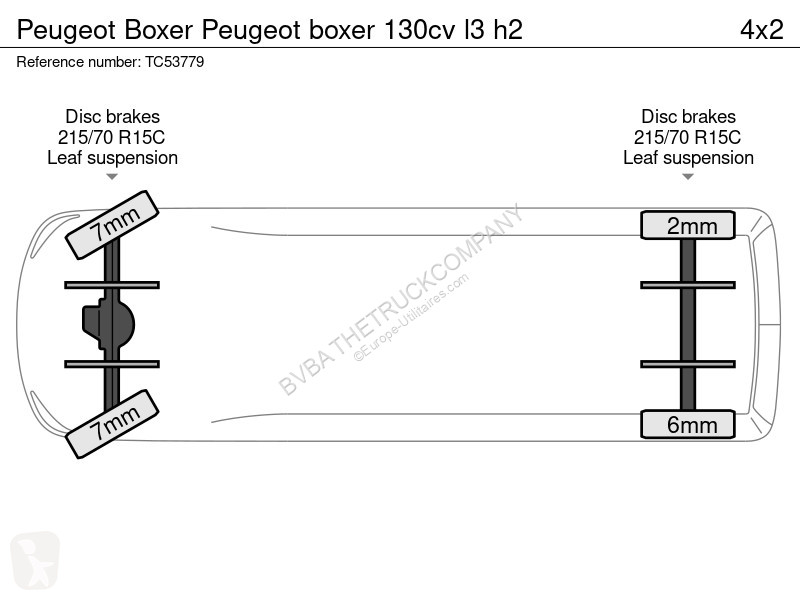 Véhicule utilitaire Peugeot Peugeot boxer 130cv...