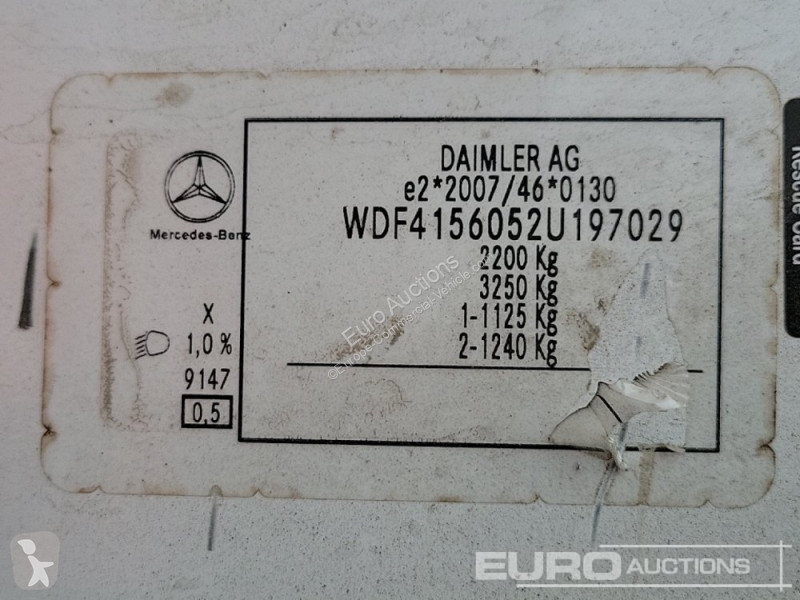 Véhicule utilitaire Mercedes