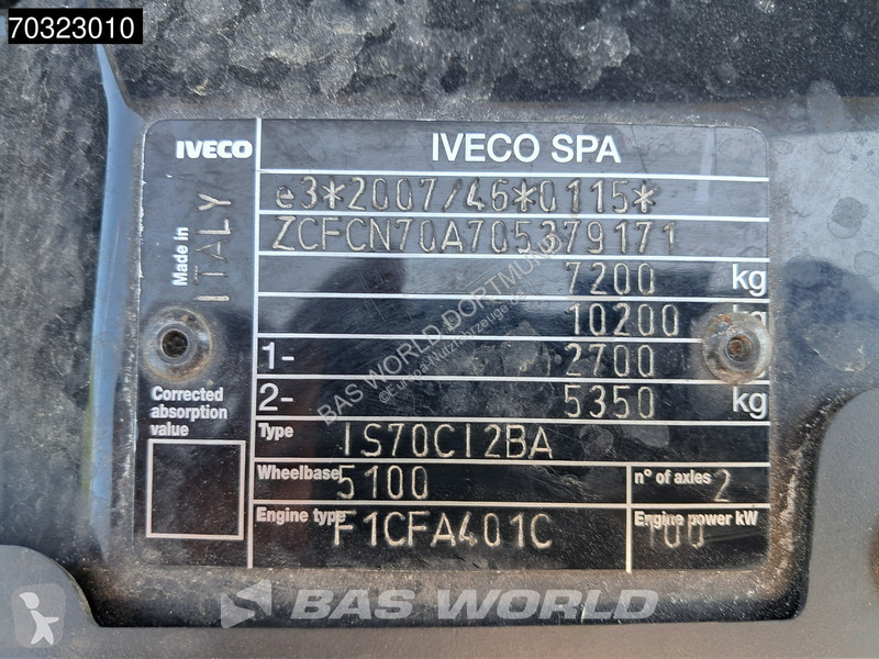 Samochód dostawczy Iveco 3.0L CNG 1000KG...