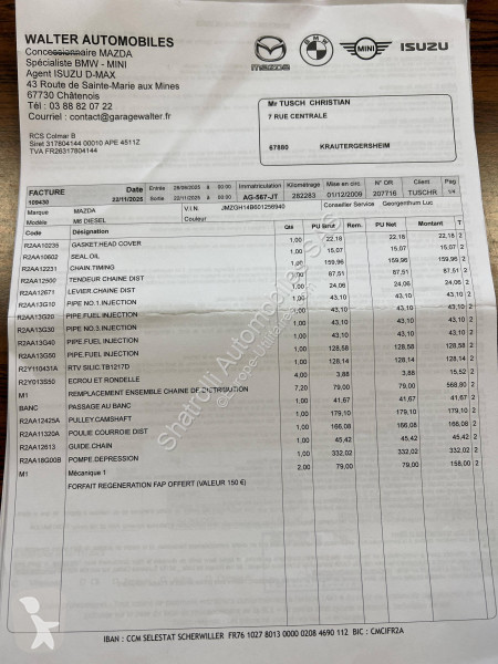 Samochód dostawczy Mazda II 2.2 MZR-CD 163ch...