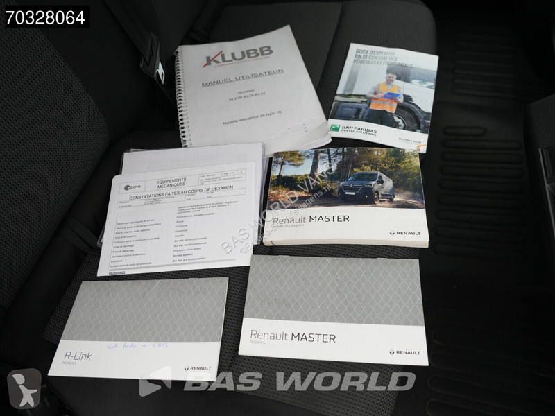 عربة نفعية Renault Hoogwerker Werkhoogte 11,2m...
