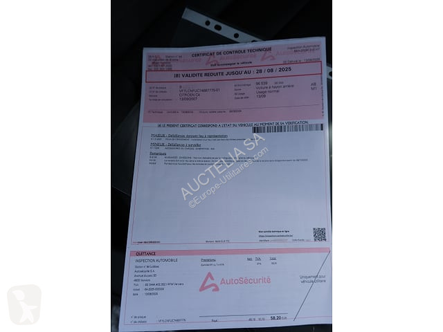 Furgoneta Citroën C4