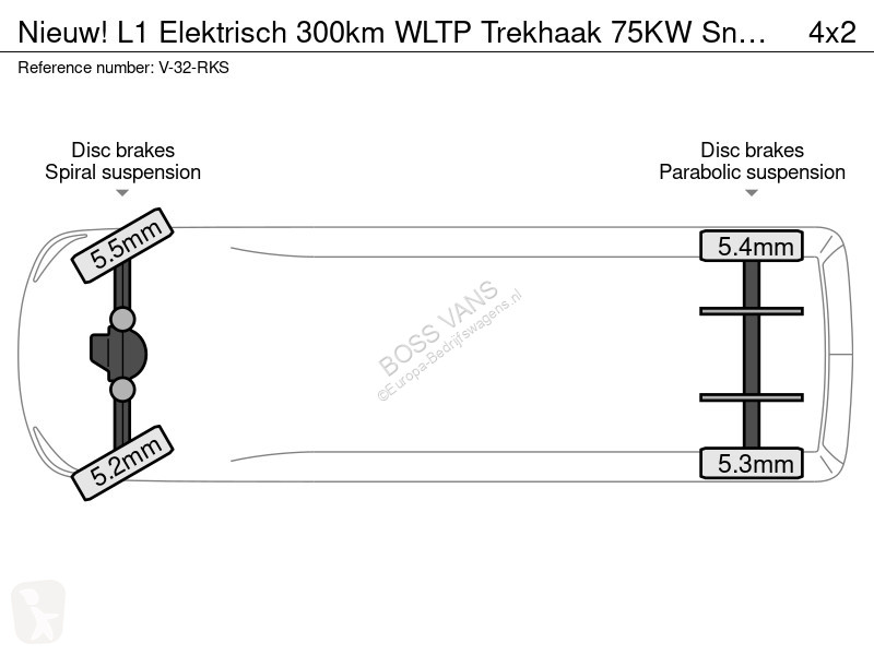 Véhicule utilitaire Mercedes e Pro 51kWh 122PK e