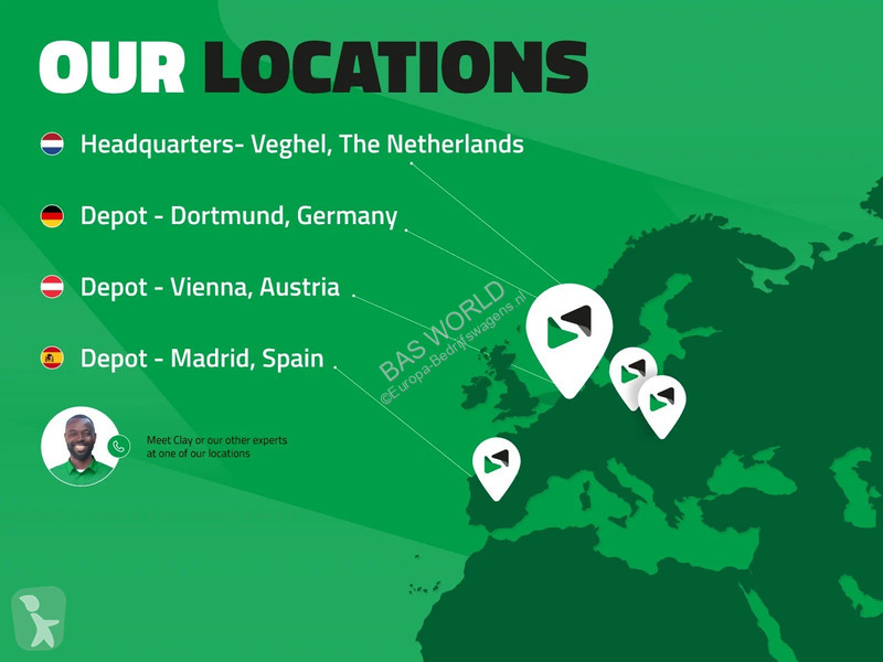 عربة نفعية MAN 433cm Bakwagen Achterdeuren...