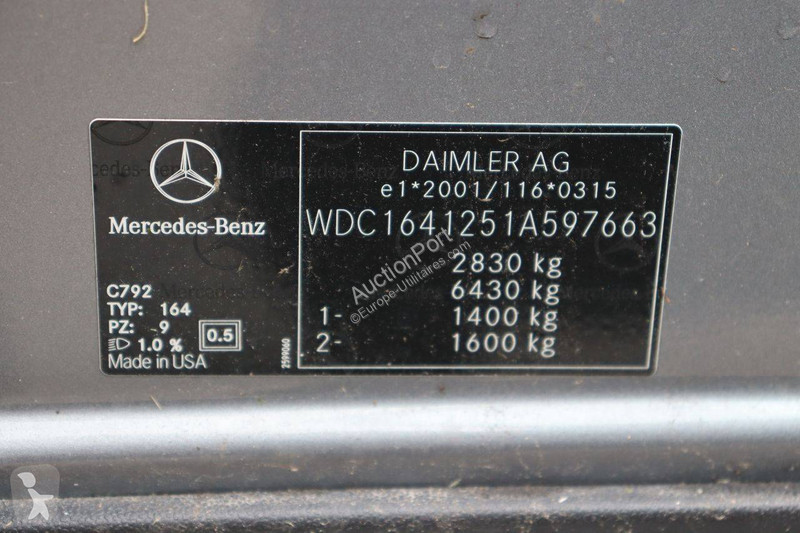 Furgoneta Mercedes ML  CDI 4MATIC M-Klasse